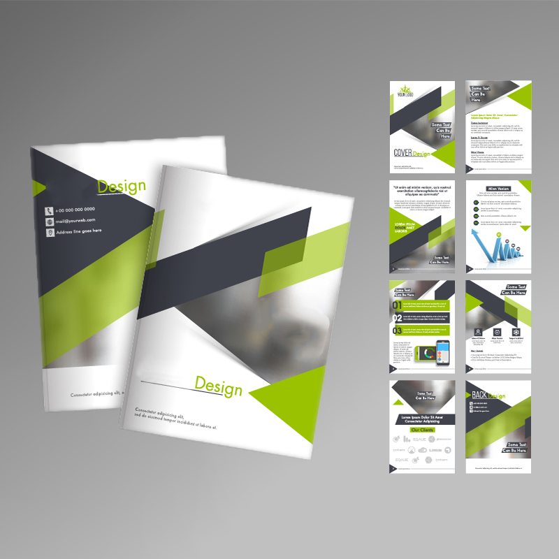 Grafik Design Broschüre
